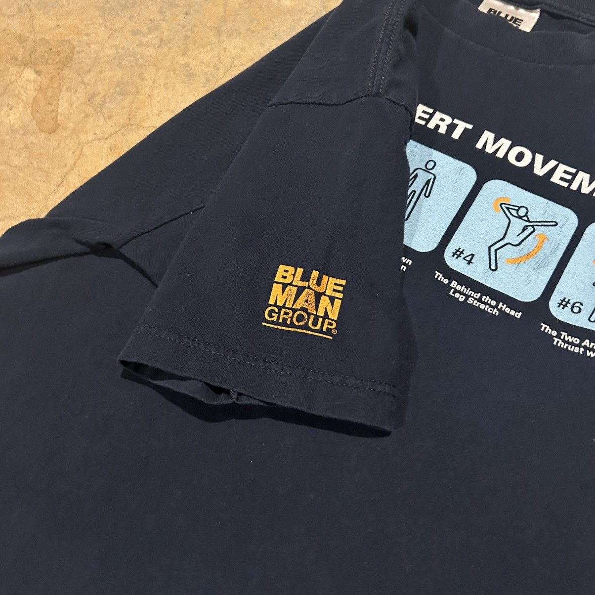 Band Tees × Vintage Crazy Vintage Y2K Blue Man Group Rock Concert Band Tee Rare Size US M / EU 48-50 / 2 - 4 Thumbnail