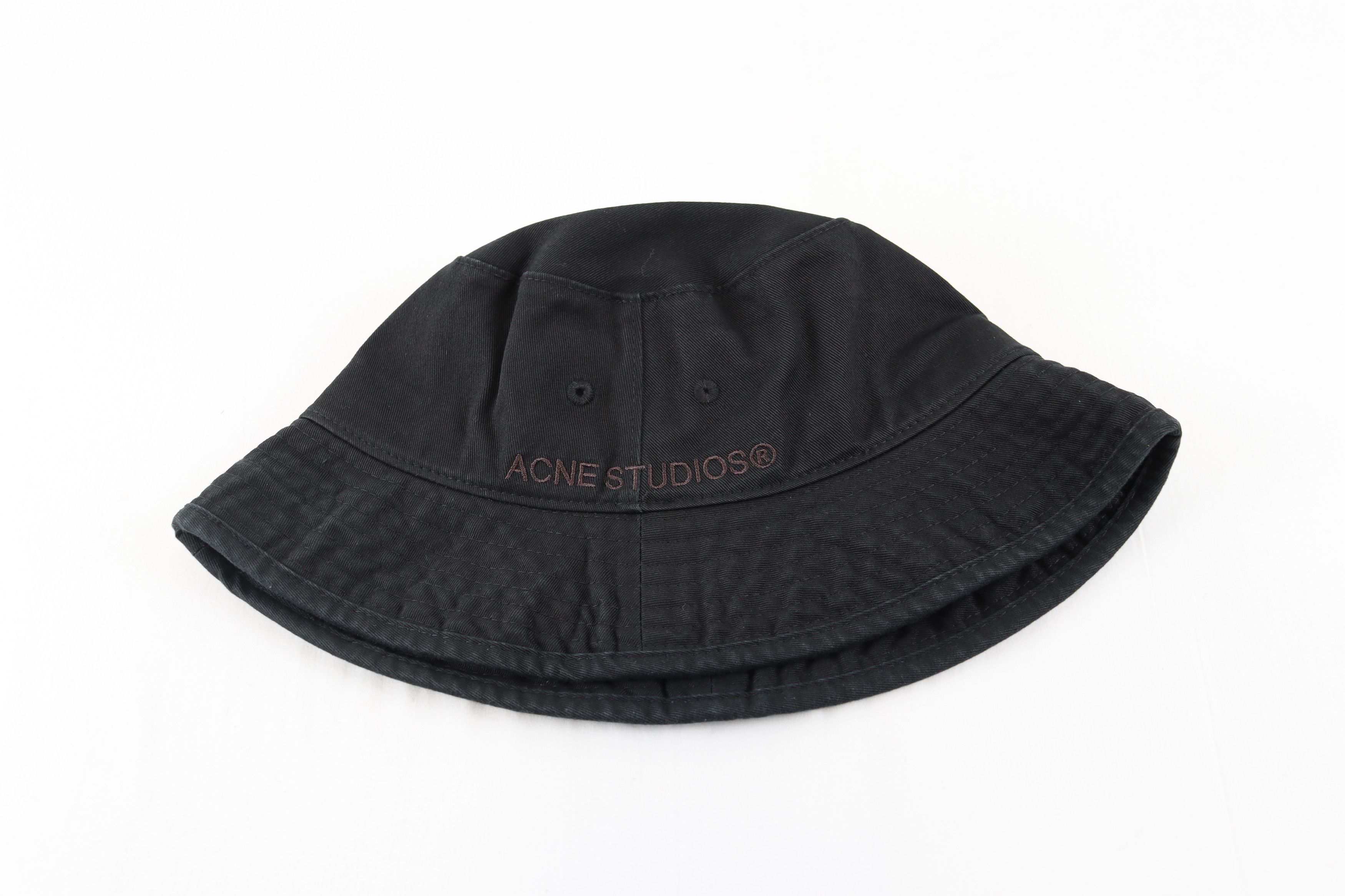Acne Studios o1rshd1 Size: OS / Hat in Black Size ONE SIZE - 6 Thumbnail
