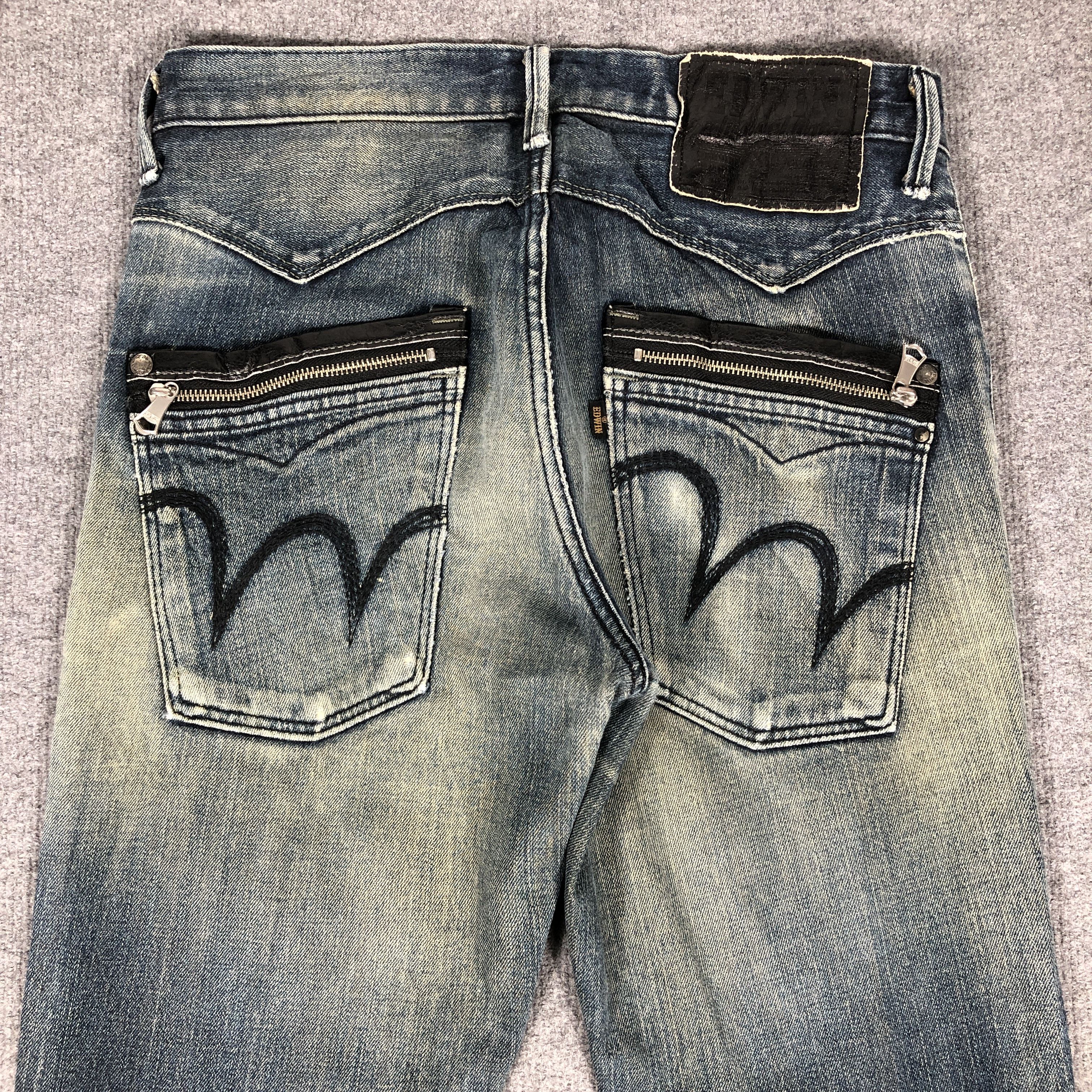 Edwin × Vintage Vintage Edwin Jeans L1180 Size US 32 / EU 48 - 5 Thumbnail