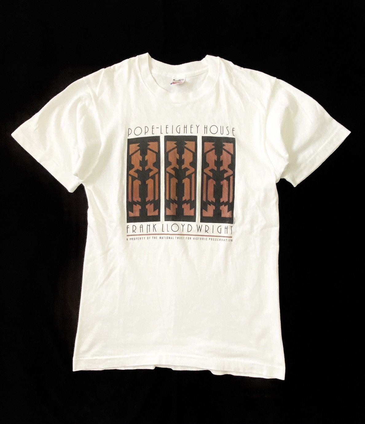 Arts & Science Rare Vintage 90s Frank Lloyd Wright Graphic Tee Size US M / EU 48-50 / 2 - 1 Thumbnail