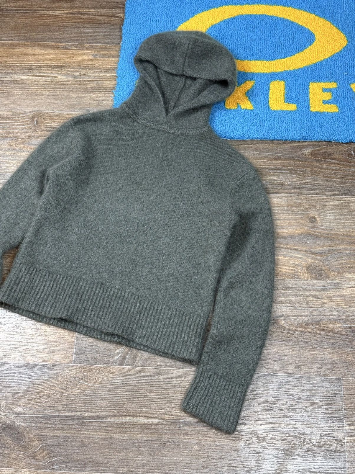 Lisa Yang Lisa Yang Cashmere Knitted Hooded Green Sweater Size M / US 6-8 / IT 42-44 - 2 Thumbnail