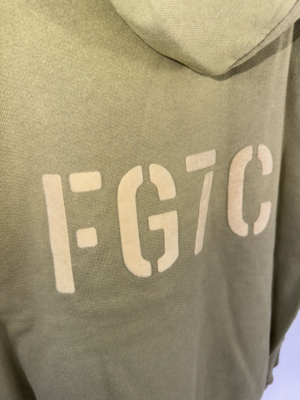 Fear of God SEVENTH COLLECTION FG7C KHAKI SUN-FADE OVERSIZED HOODIE Size US S / EU 44-46 / 1 - 3 Thumbnail