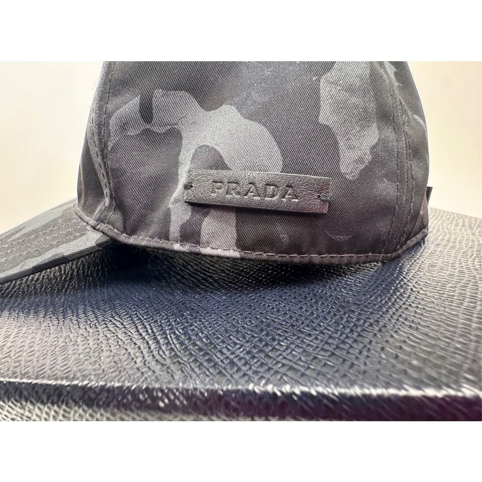 Prada Prada Tessuto Camouflage Adjustable Baseball Cap Size M Size ONE SIZE - 12 Thumbnail