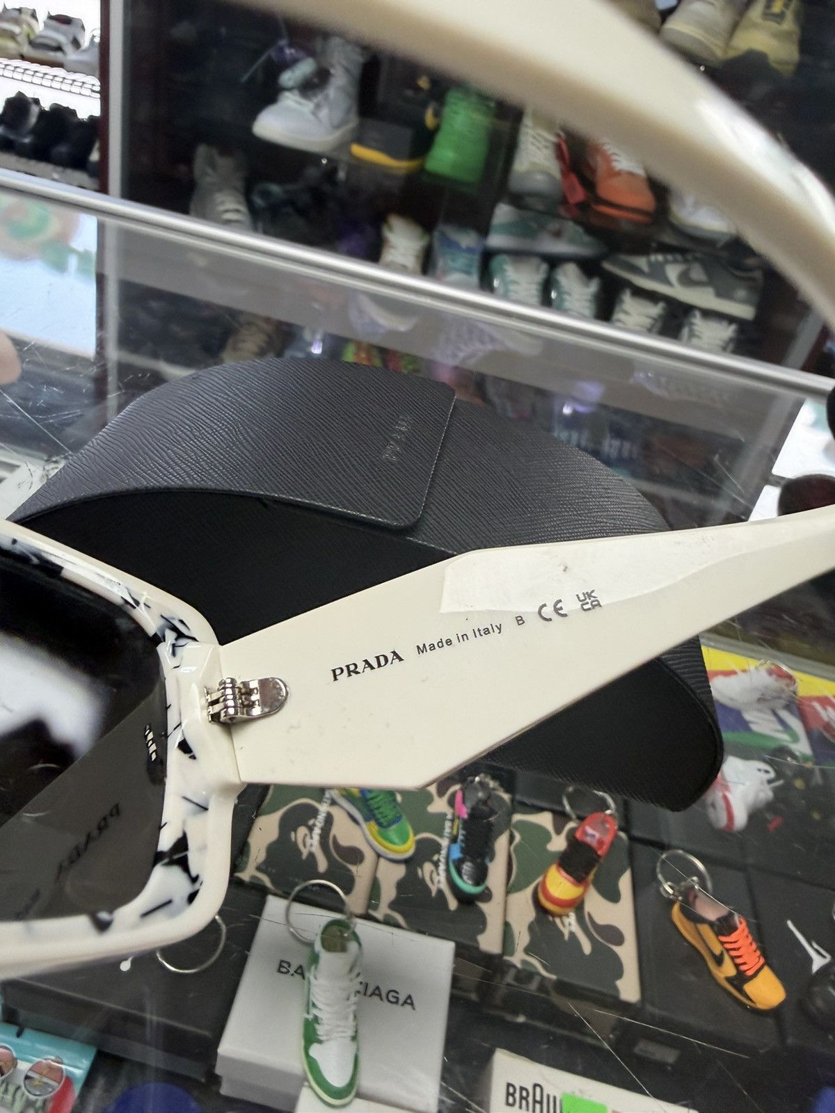 Prada Prada Sunglasses (White) Size ONE SIZE - 4 Thumbnail