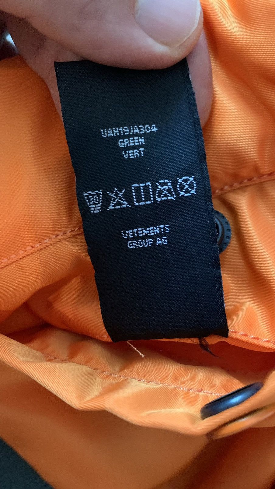 Alpha Industries × Vetements Vetements x Alpha industries 2018 tribal ma-1 bomber jacket Size US XXL / EU 58 / 5 - 11 Thumbnail