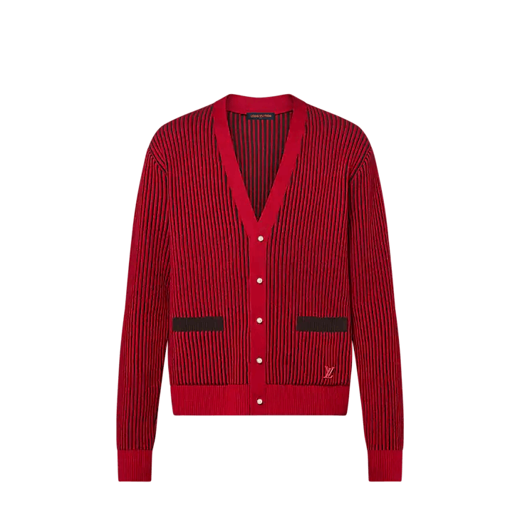 Louis Vuitton LV x Park Seo-Bo Wool Cardigan Size US S / EU 44-46 / 1 - 1 Thumbnail