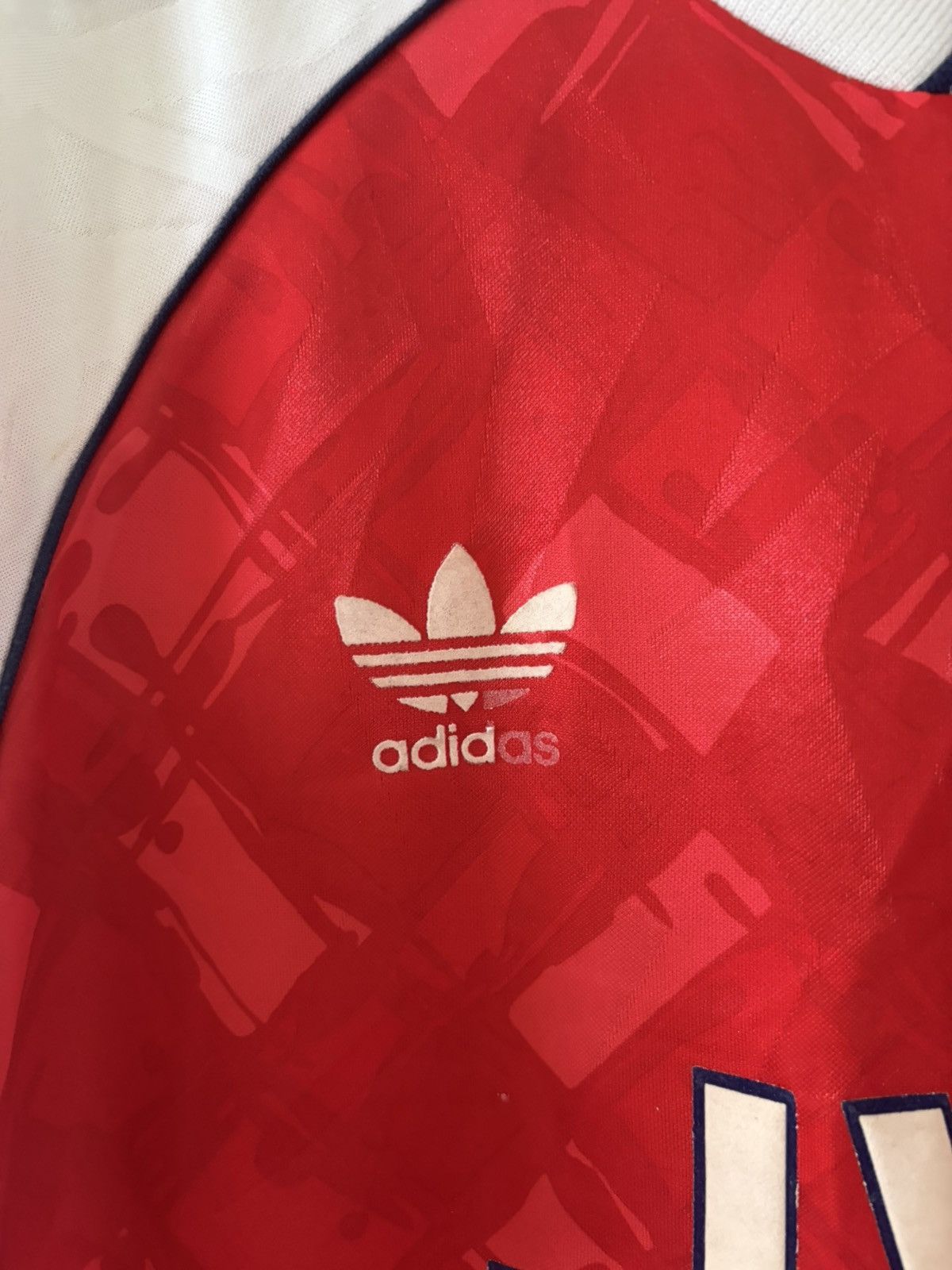 Arsenal adidas 1990-1992 domowa vintage — zdjęcie 3