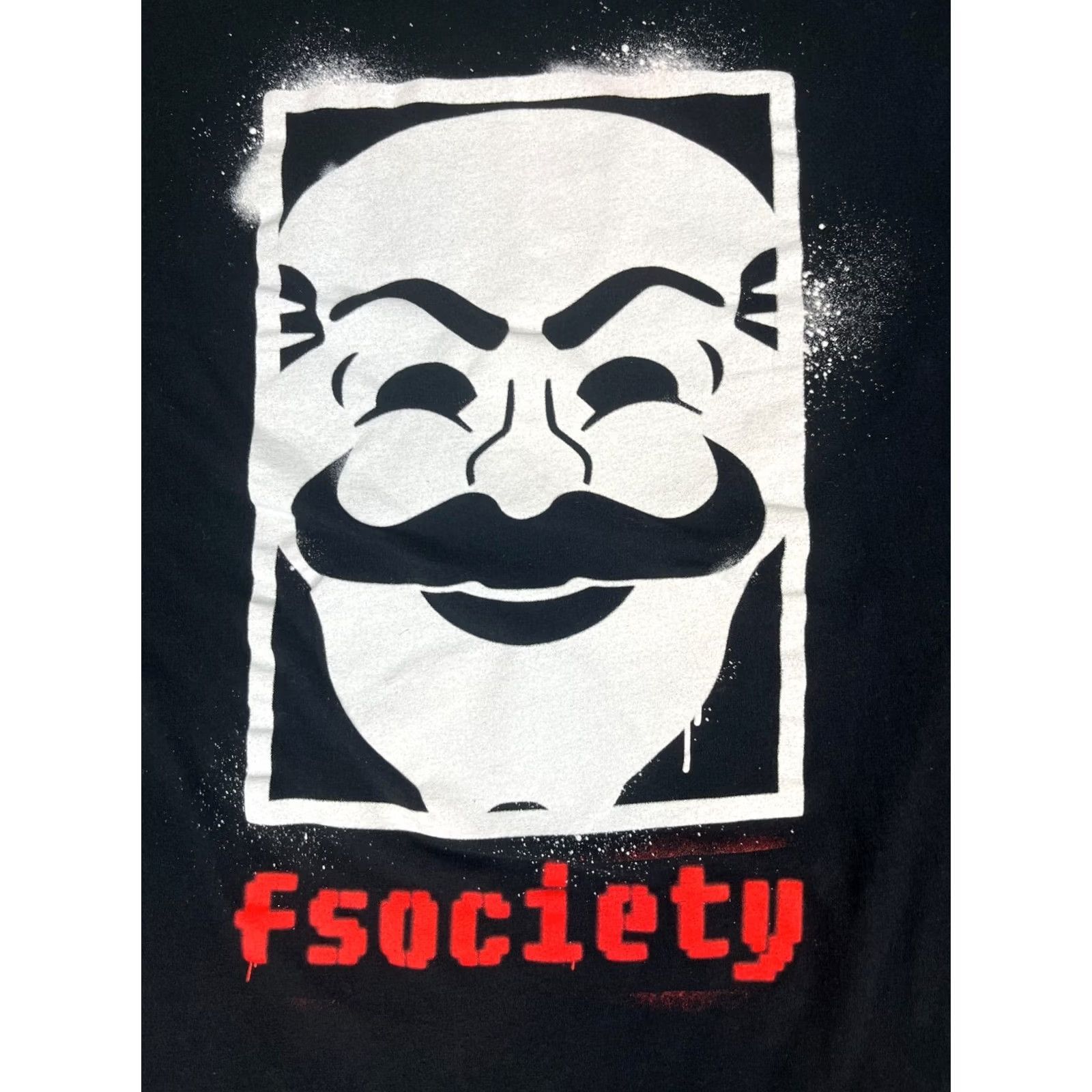 Vintage Loot Crate Loot Crate Exclusive Mr. Robot fsociety T-Shirt Sz 2XL Men Black Cotton Crew Neck Short Sleeve Graphic Print Size US XXL / EU 58 / 5 - 3 Thumbnail