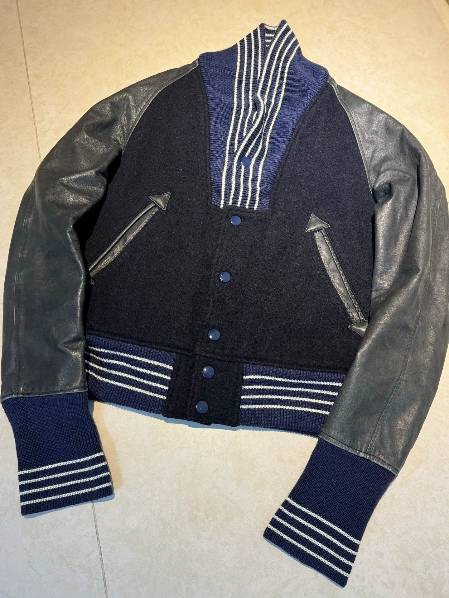 Maison MIHARA YASUHIRO Mihara Yasuhiro 9/10 Black Horsehide Sleeve Jacket 48 Size US M / EU 48-50 / 2 - 2 Thumbnail