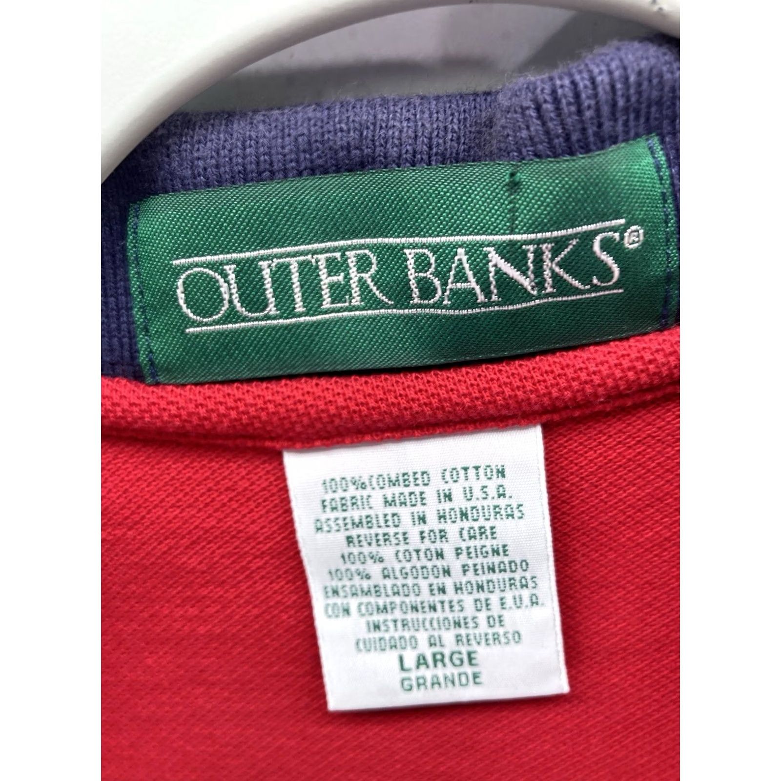 Cutter & Buck VINTAGE Cutter & Buck Fiesta San Antonio 1999 Polo Shirt Men Large Red Short Sleeve VTG Size US L / EU 52-54 / 3 - 5 Thumbnail