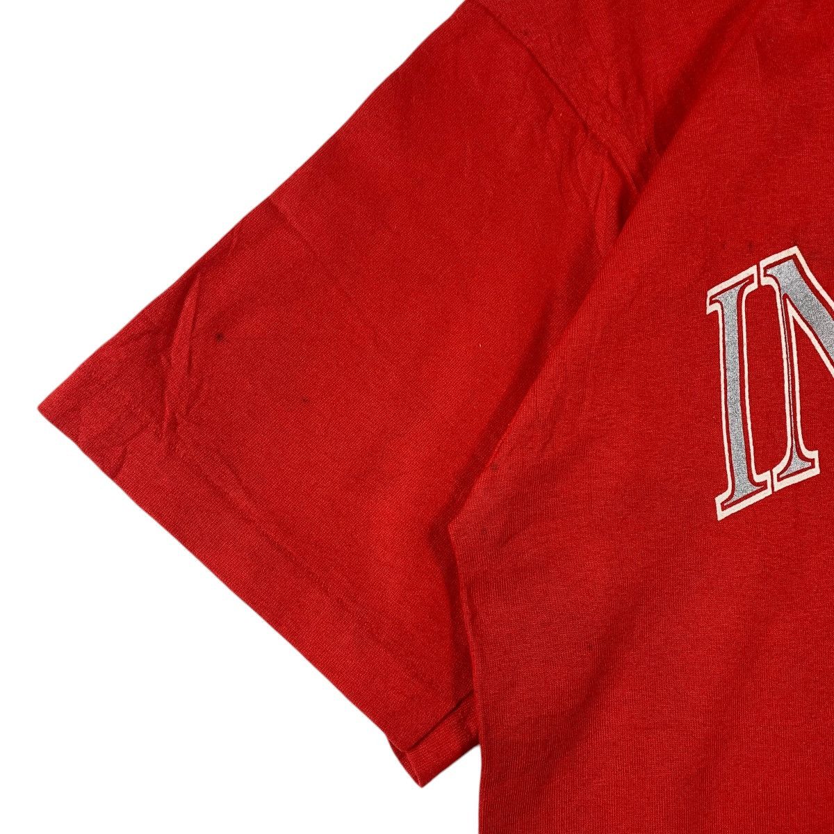 Vintage Vintage UNIVERSITY OF INDIANA Red tee Size US L / EU 52-54 / 3 - 6 Thumbnail