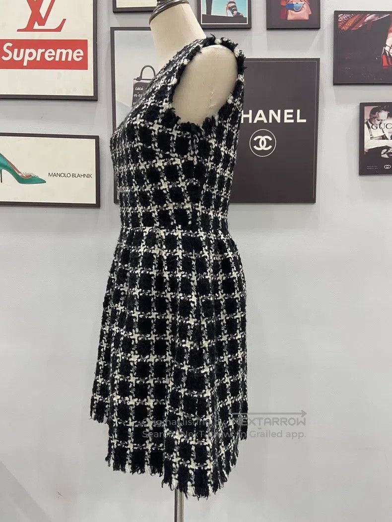 Valentino Valentino Houndstooth dress Size XS / US 0-2 / IT 36-38 - 3 Thumbnail