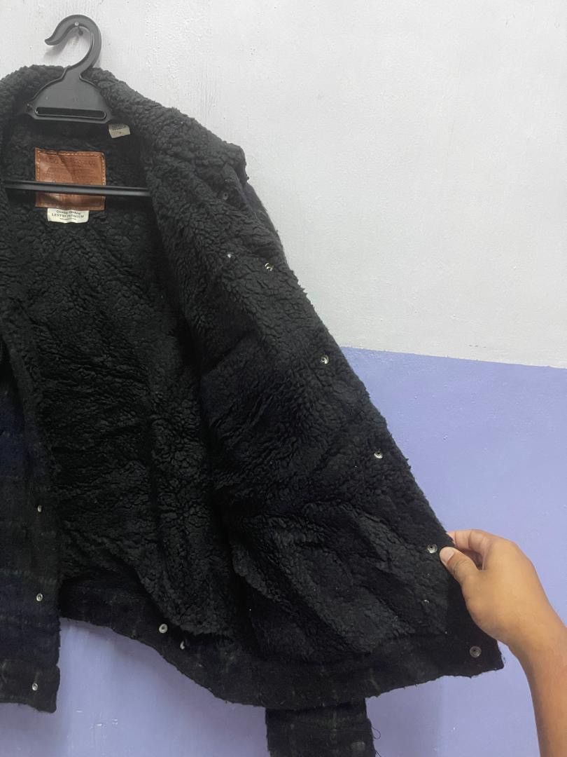 Levi's Levi's Navy Vintage Fit Sherpa Jacket Size US M / EU 48-50 / 2 - 17 Thumbnail