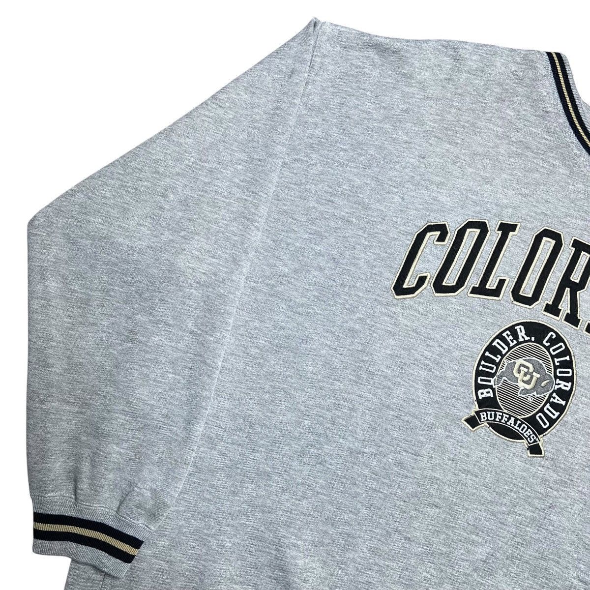 NCAA 90s NCAA Colorado Buffaloes Lee Sport Embroidered Sweatshirt Size US XXL / EU 58 / 5 - 17 Thumbnail