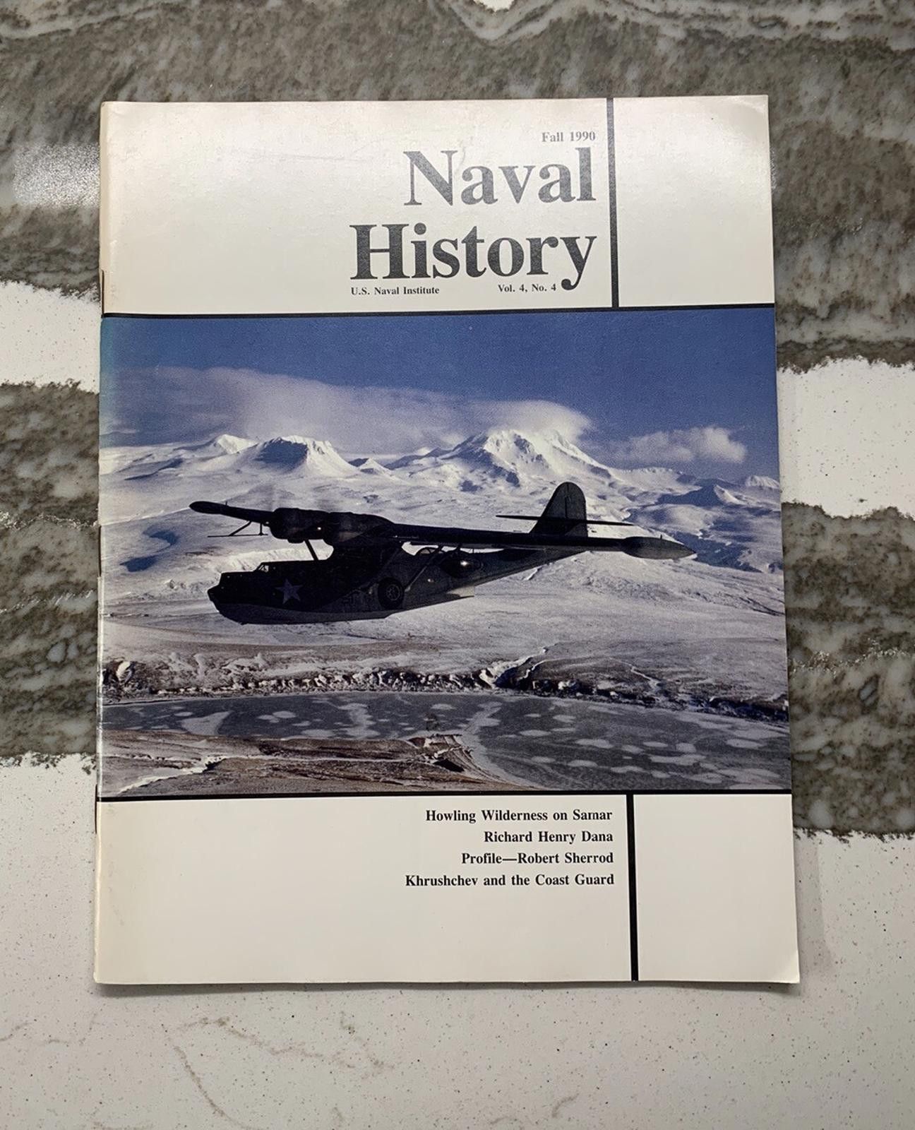 Designer Naval History Magazines US Naval Institute 1990-91 Series Size ONE SIZE - 3 Thumbnail