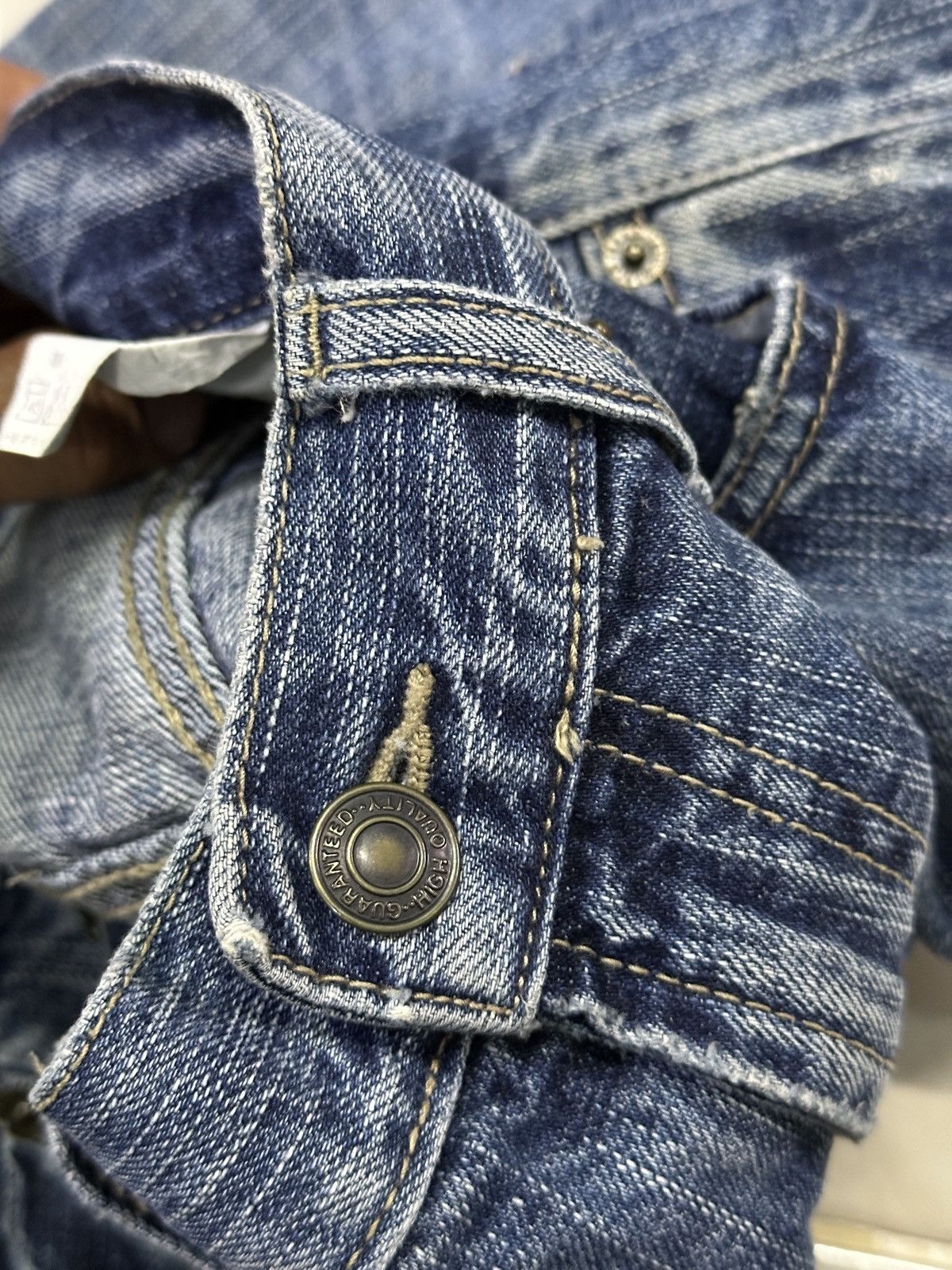 If Six Was Nine Distress Denim Style Sorridere Crazy Design 💥 Size US 32 / EU 48 - 7 Thumbnail