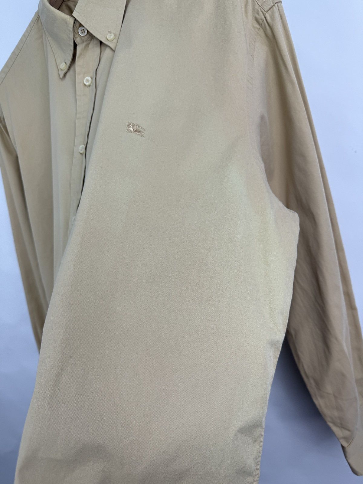 Burberry 🇬🇧 Vintage 90s Burberry London Shirt Rare Retro Hype Y2K Size US L / EU 52-54 / 3 - 9 Thumbnail