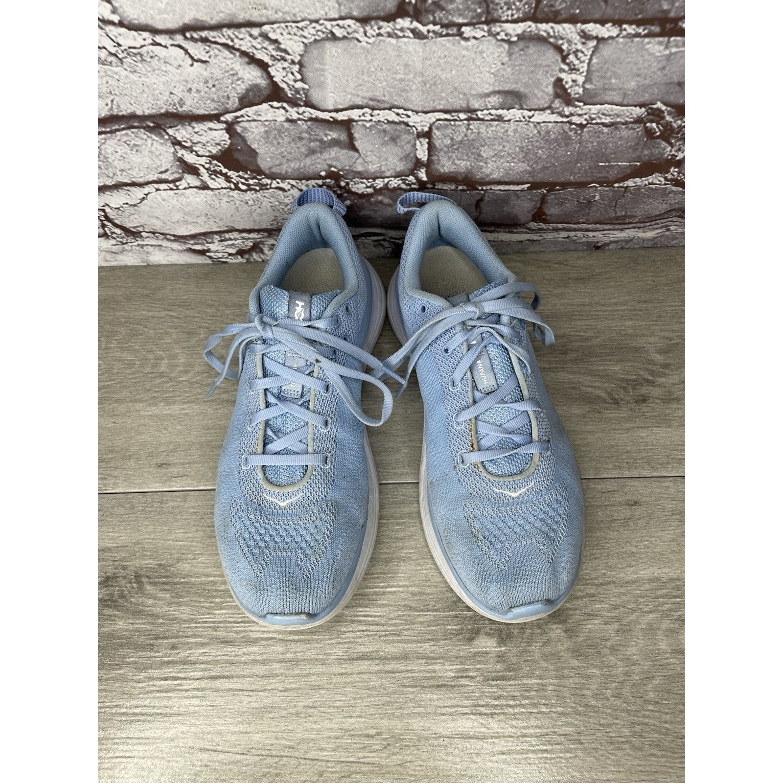 Hoka Hoka One One Hupana Flow Blue Fabric Running Shoes Sneakers Size US 8 / IT 38 - 24 Thumbnail