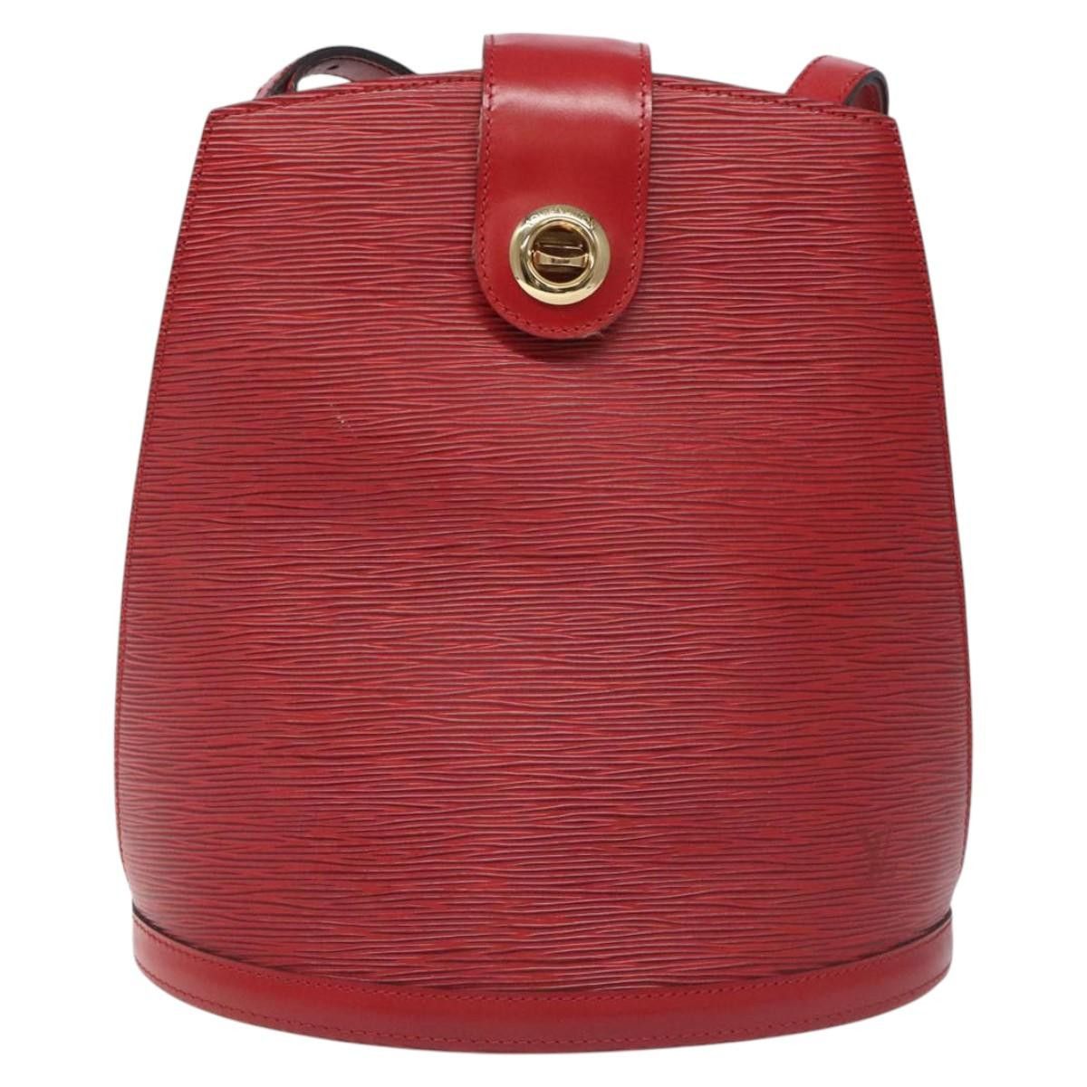 Louis Vuitton Cluny Red Leather Shoulder Bag (Pre-Owned) Size ONE SIZE - 1 Thumbnail