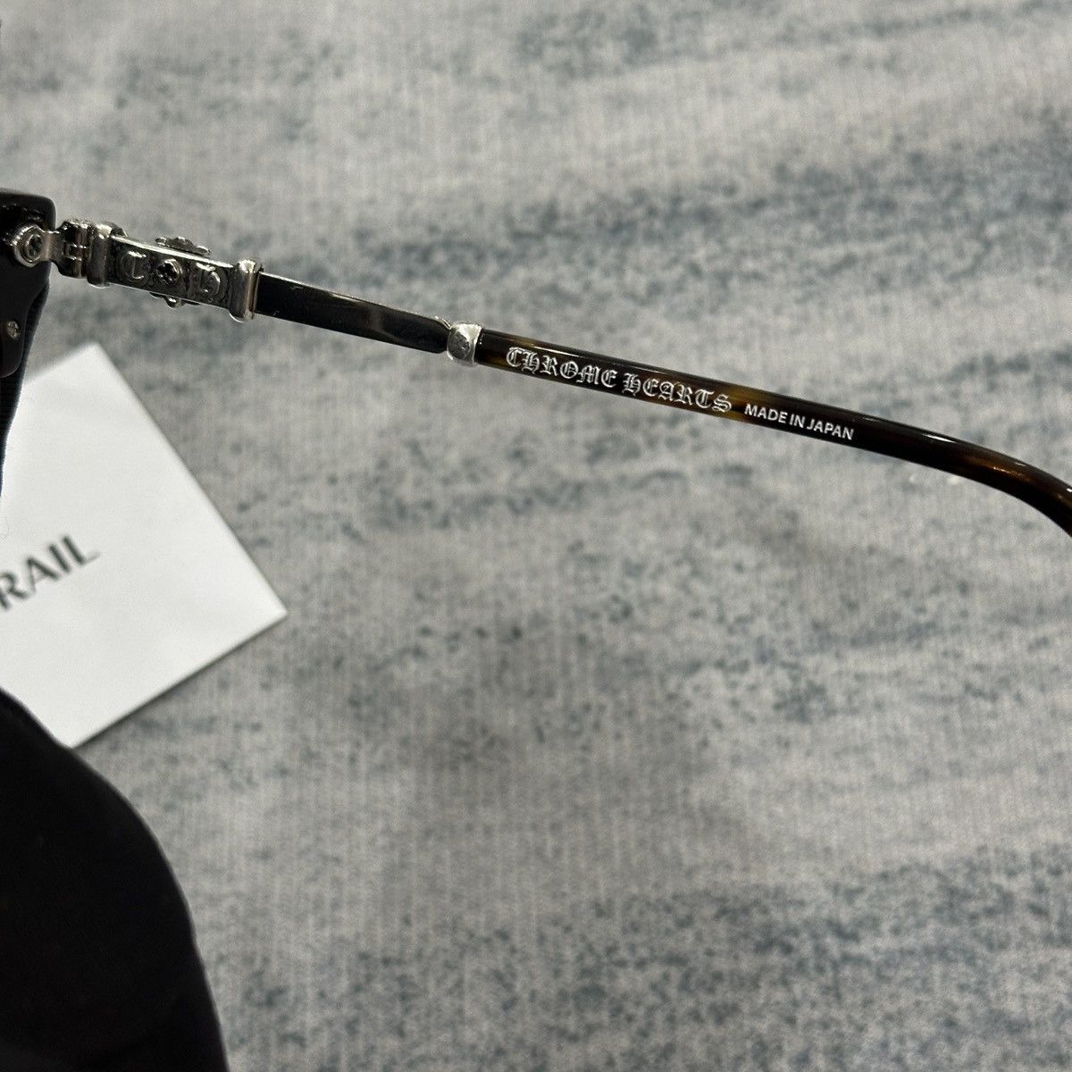 Chrome Hearts CHROME HEARTS BONENNOISSEUR II EYEGLASSES Size ONE SIZE - 10 Thumbnail