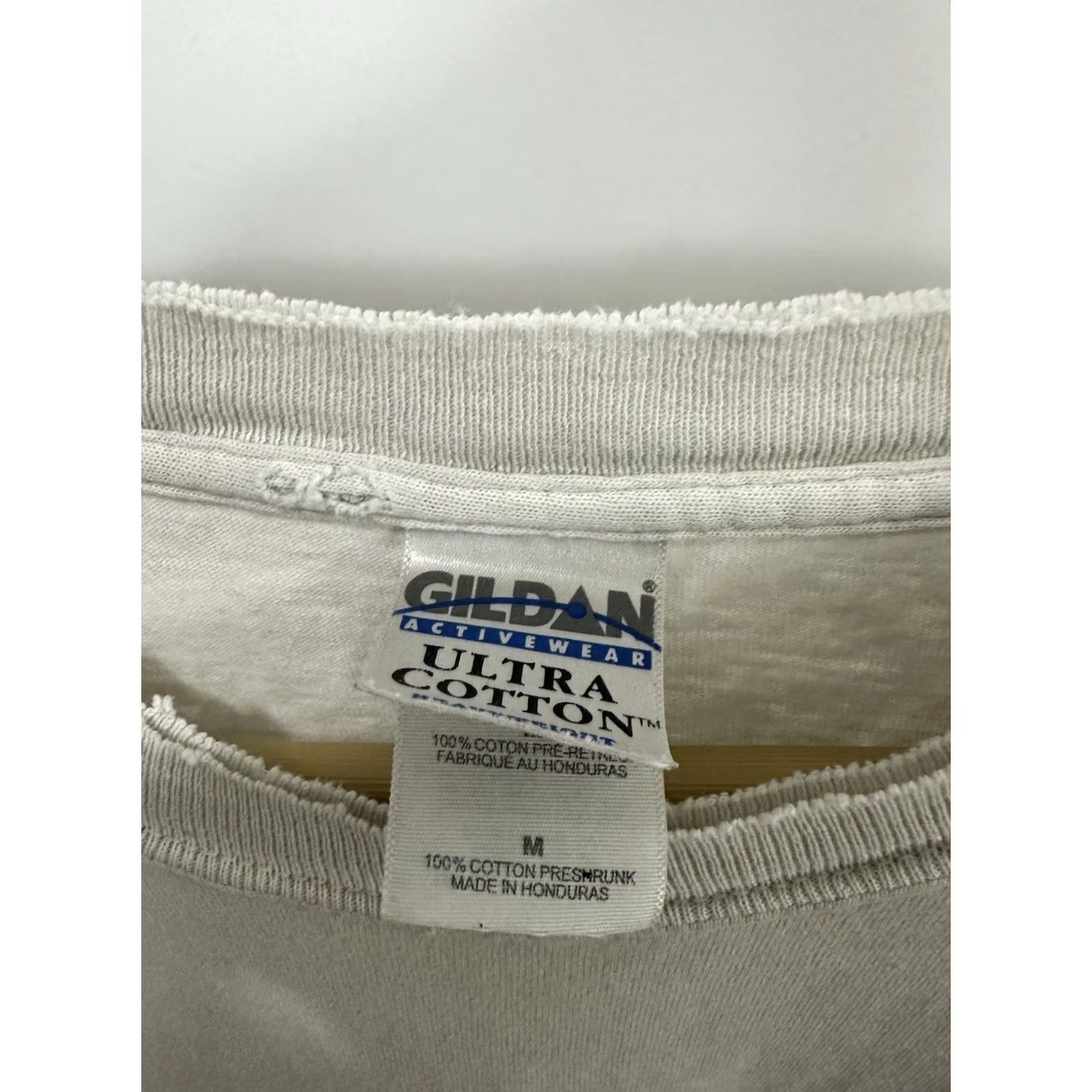 Gildan VTG Reaper Motorcycle Life Is Graded On A Curve Worn Distressed T-Shirt M Shirt Mens White Gildan Size US M / EU 48-50 / 2 - 6 Thumbnail