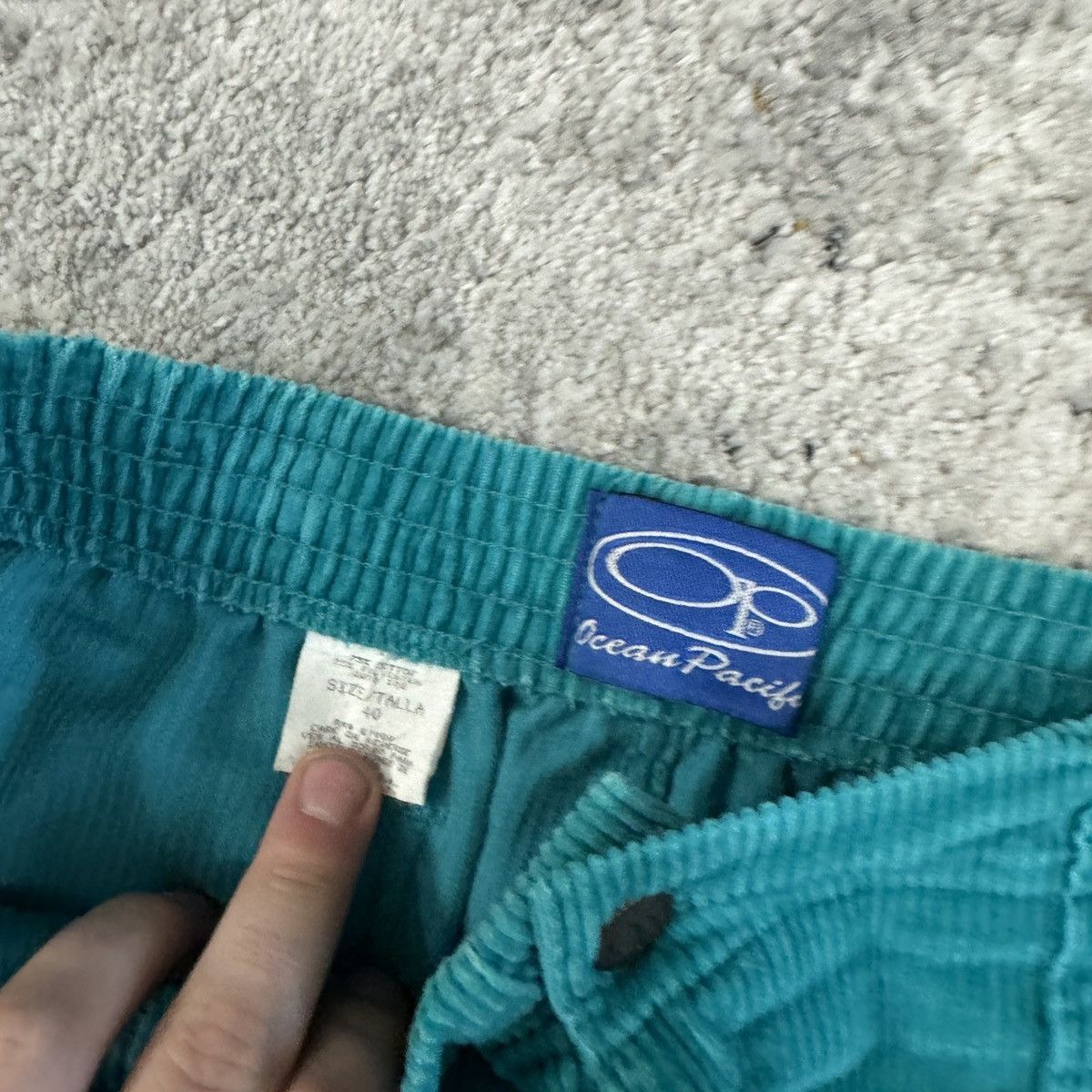 JNCO × Ocean Pacific × Vintage Crazy Vintage 80s Ocean pacific surfwear wide leg corduroy Size US 38 / EU 54 - 4 Thumbnail
