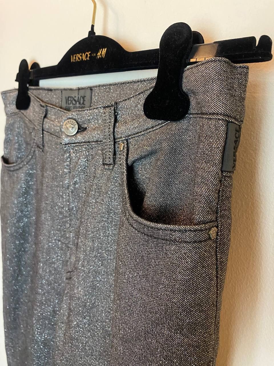 Versace Jeans Couture Versace Jeans Couture sparkle medusa jeans denim Size US 31 - 10 Thumbnail