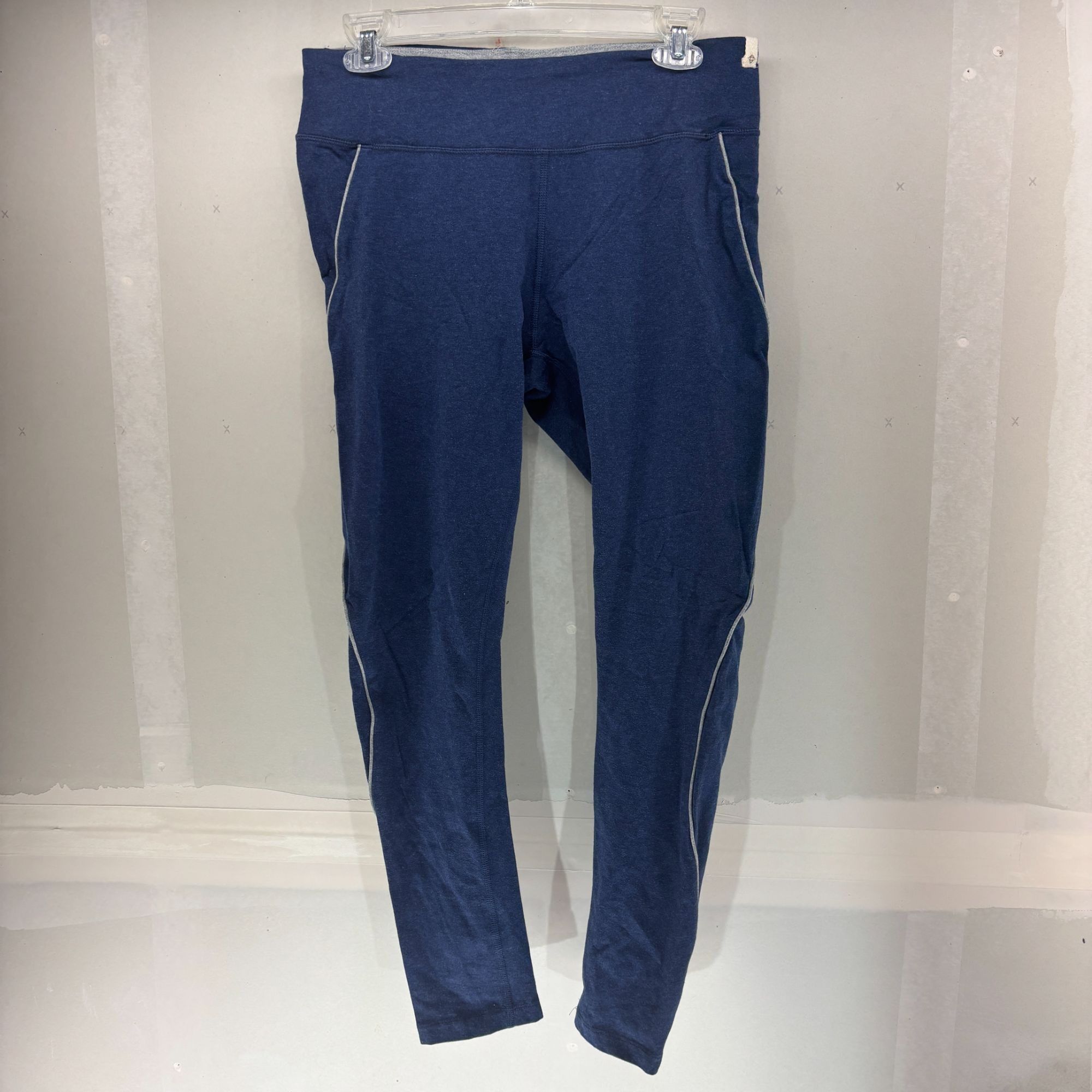 Other Satva Essentials Womens Organic Cotton Blue Mid Yoga Legging Size 30" / US 8 / IT 44 - 2 Thumbnail