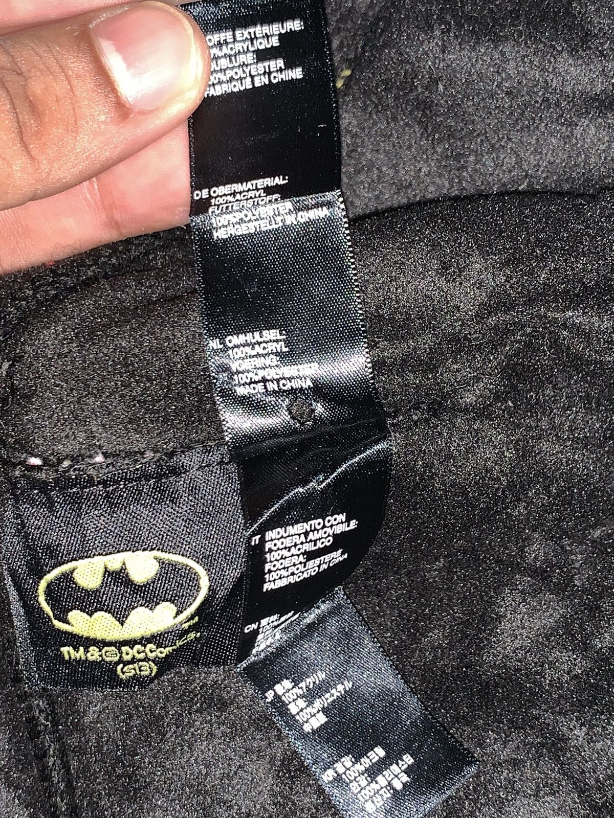 DC Comics × Designer × Japanese Brand Batman Crochet Knitting Beanies Handmade Vintage Size ONE SIZE - 10 Thumbnail