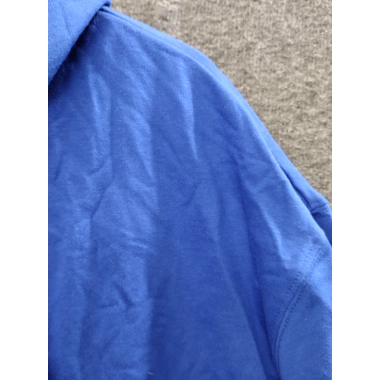 Next Level Next Level Hoodie Pullover 3XL Unisex Lightweight Blue/Yellow Kangaroo Pockets Hooded Blue Solid Mens Size US XXL / EU 58 / 5 - 7 Thumbnail