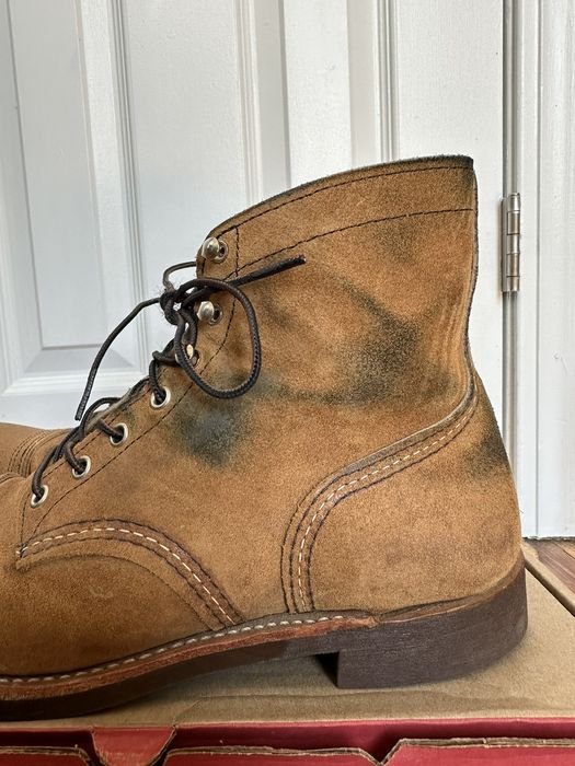 Red Wing Iron Ranger in S.B. Foot Hawthorne Muleskinner | Photo by peckinpaws | April 29, 2025 | Patina Project