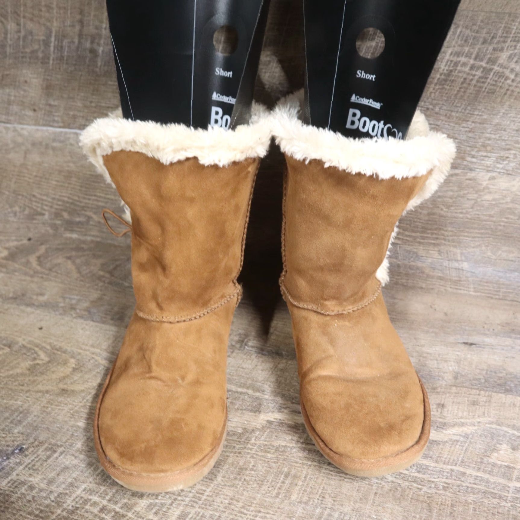 Joe Boxer Joe Boxer Boots Roby Brown Faux Fur Winter Booties Slippers Size 8 Women Size US 8 / IT 38 - 3 Thumbnail