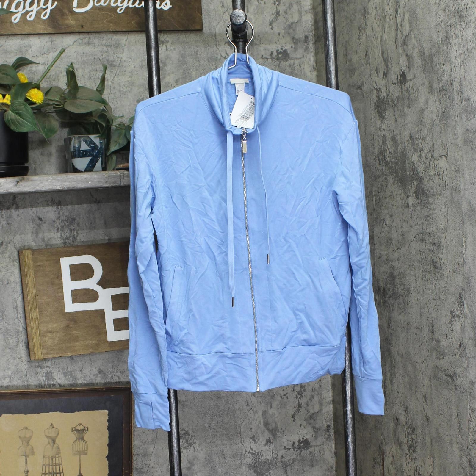 Hanes Hanes Womens Balance Zip Up Jacket 78788 Bay Blue Xs Size XS / US 0-2 / IT 36-38 - 1 Thumbnail