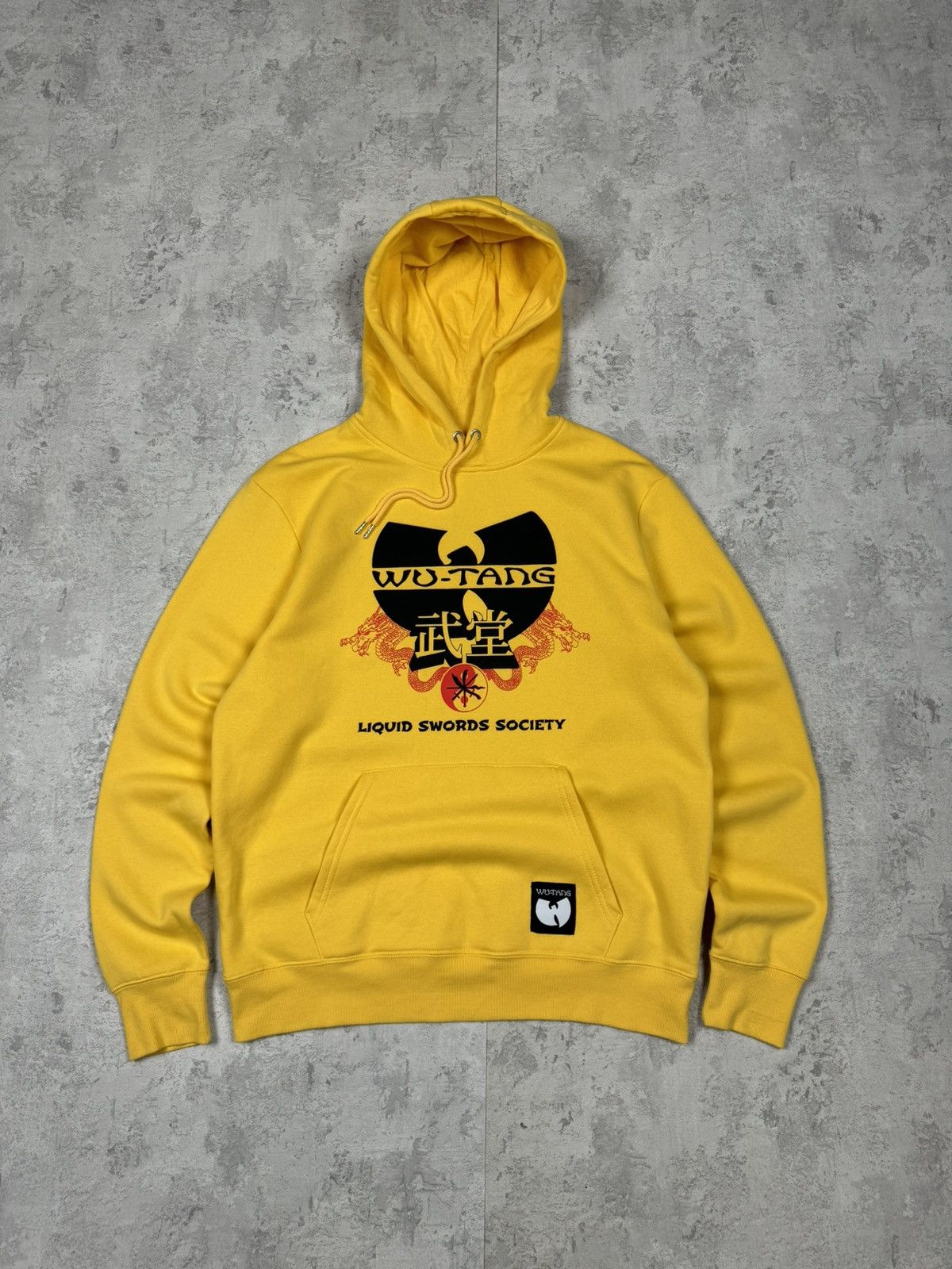 Wu-Tang Clan Wu Tang Wuwear Yellow Hoodie Big Logo Size XL Size US XL / EU 56 / 4 - 1 Thumbnail
