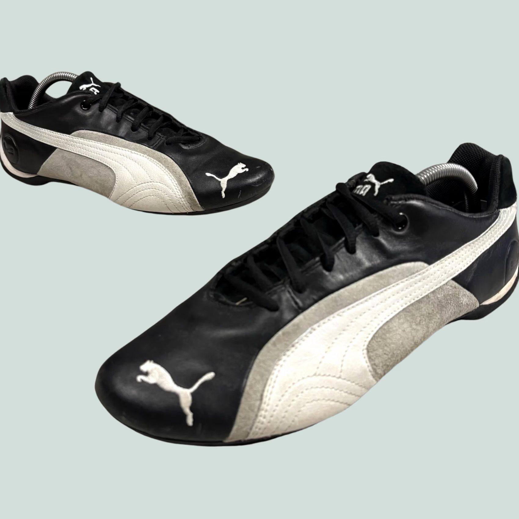 Japanese Brand × Puma × Vintage Y2K Puma Future Cat Black Suede