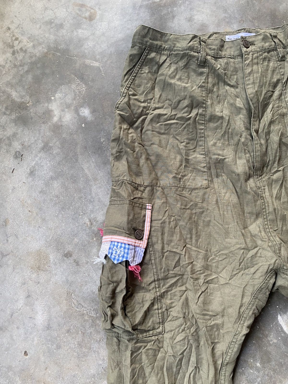 Issey Miyake × Ne-Net Vintage 90s Issey Miyake Ne-Net Cargo Pants Size US 32 / EU 48 - 2 Thumbnail