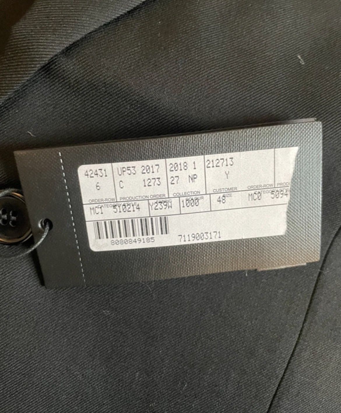 Saint Laurent Paris Saint Laurent Paris suit (x2) Size 48R - 5 Thumbnail