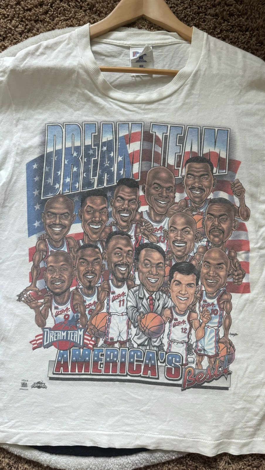 Vintage Vintage Dream Team graphic tee Size US M / EU 48-50 / 2 - 2 Thumbnail