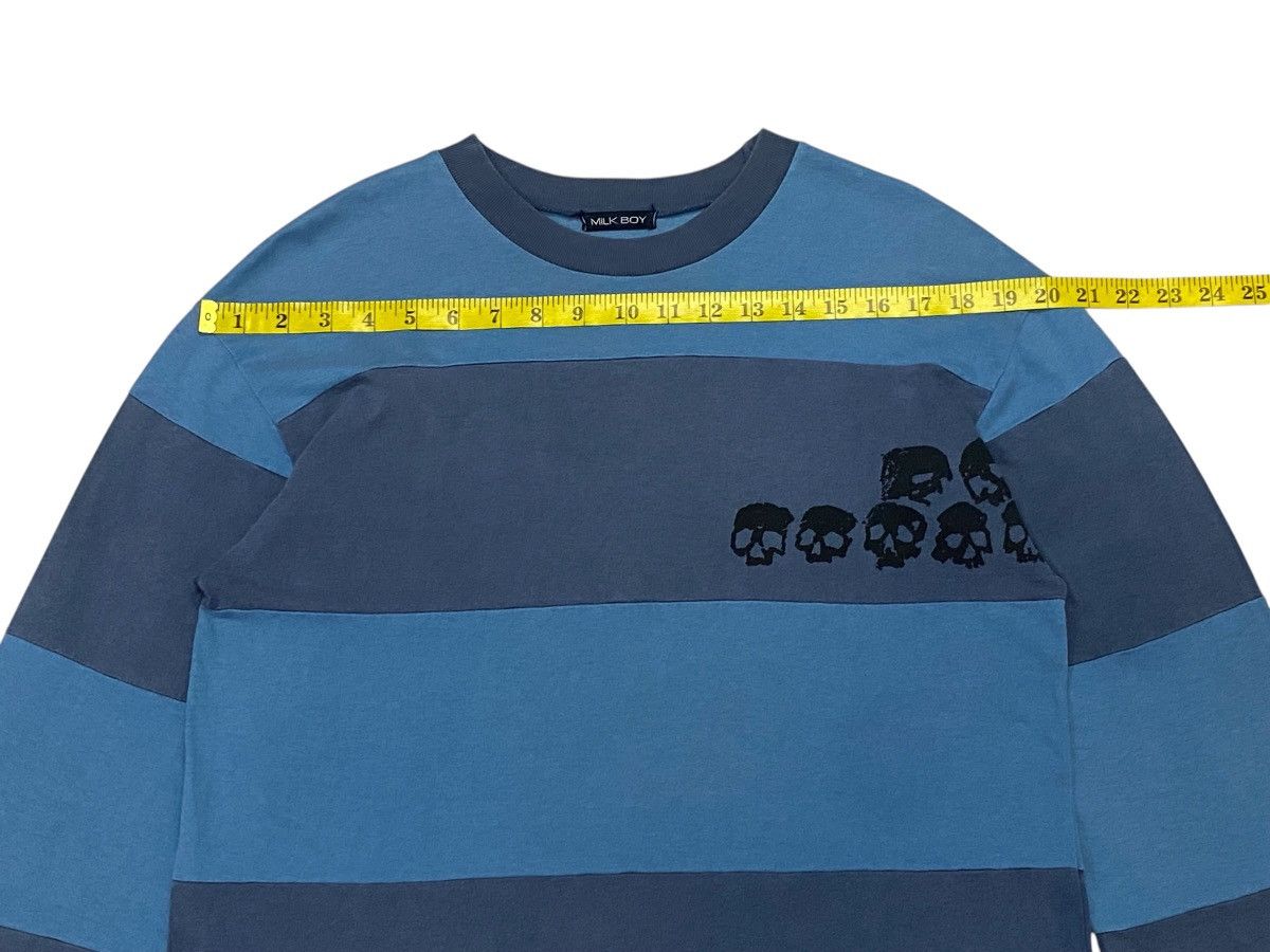 Beauty Beast × Japanese Brand Vintage “Milk Boy” Skull Long Sleeve T-Shirt Size US M / EU 48-50 / 2 - 14 Thumbnail