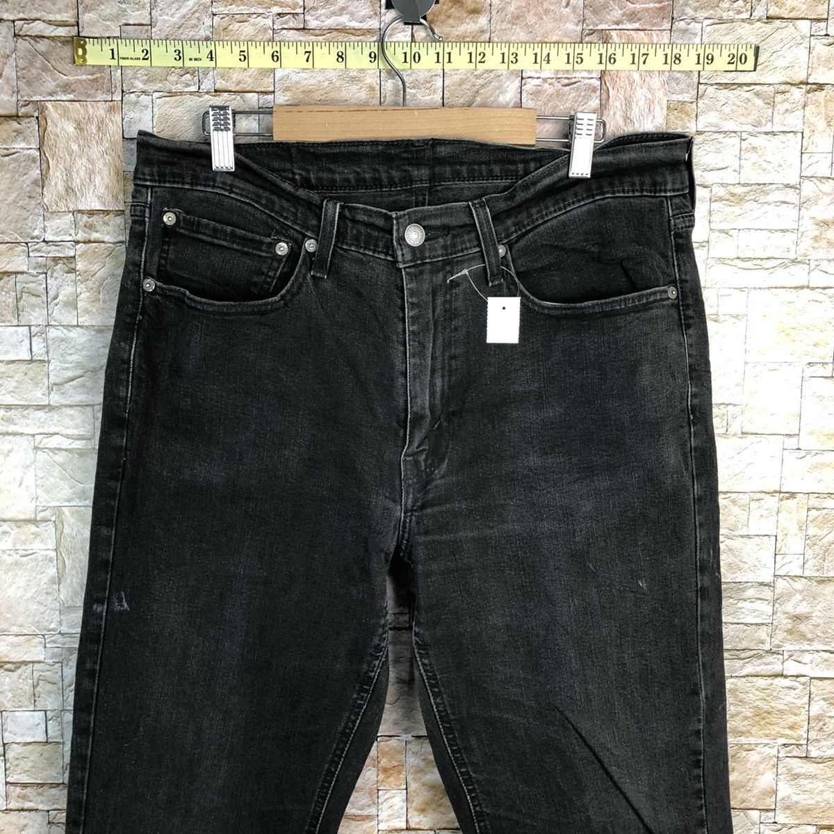 Levi's 541 Levis Black Denim jeans Pants #7567 Size US 33 - 5 Thumbnail
