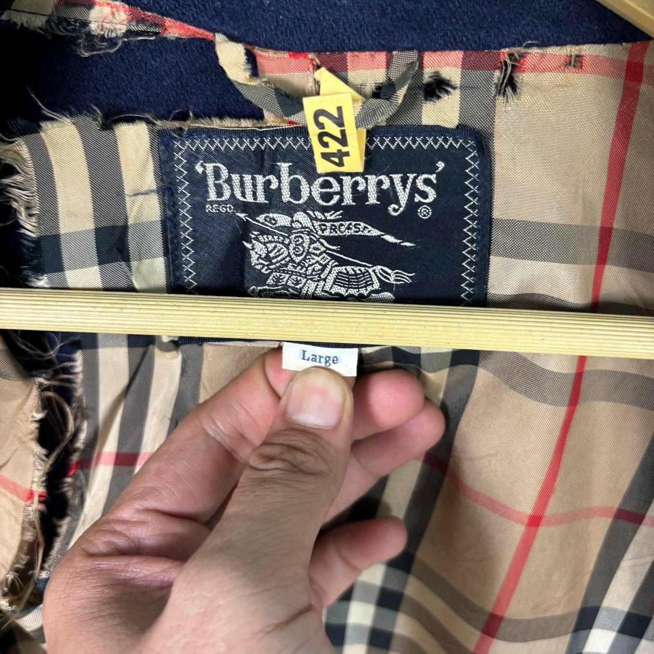 Burberry Vintage Burberry Nova Check Sleepwear Pyjamas Bathrobe Size US L / EU 52-54 / 3 - 7 Thumbnail