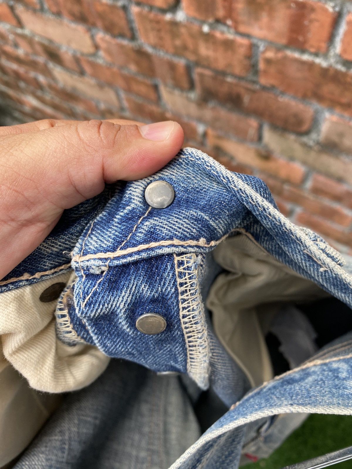 Levi's Vintage Clothing W32x31 Vintage LVC levi's 501 redline big E denime Size US 32 / EU 48 - 11 Thumbnail