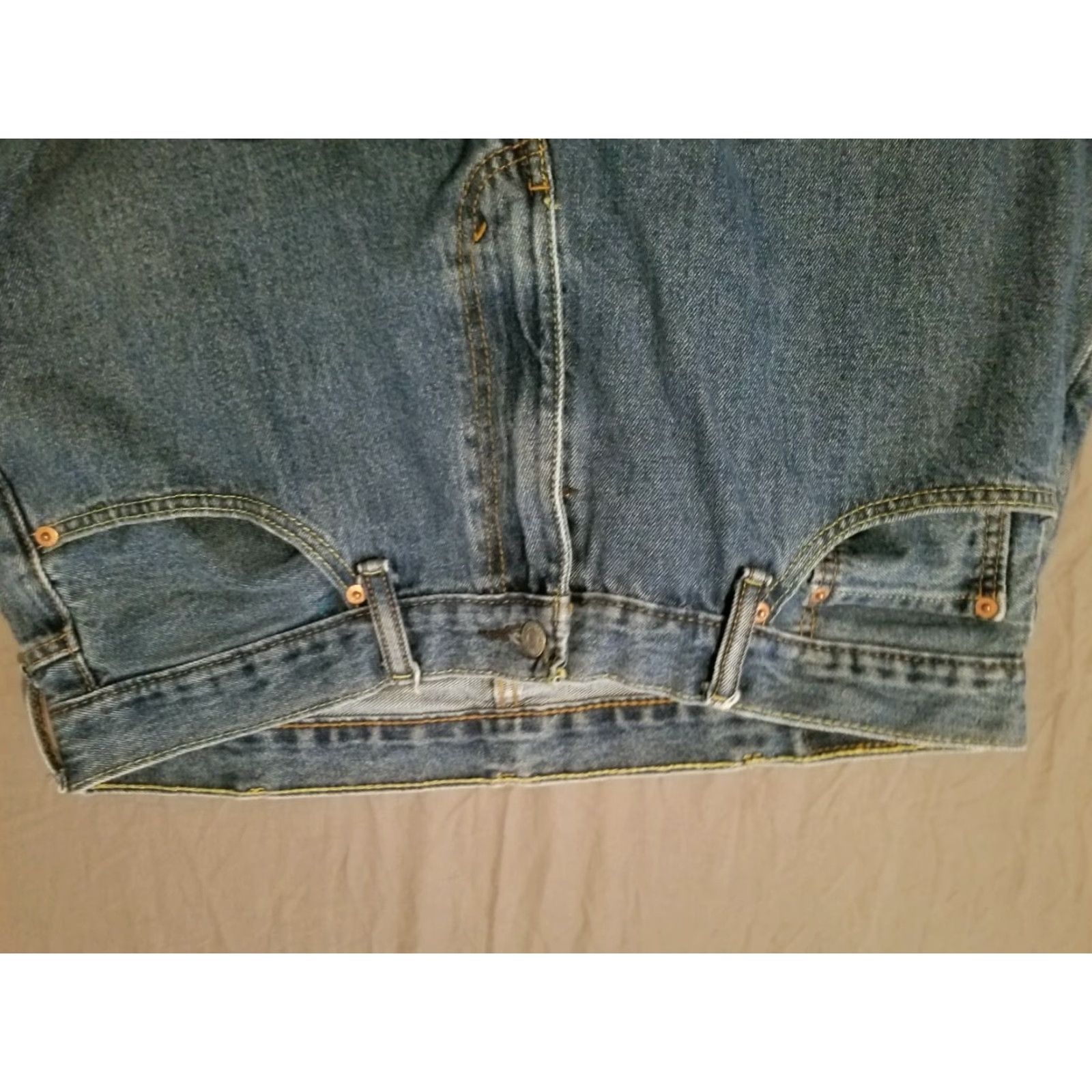 Levi's Levi's 505 Jeans Mens 38x32 Regular Straight Denim Pants Blue Inseam 32 Levi's 38 Regular Mens Jeans Blue Straight Denim pants Size US 38 / EU 54 - 6 Thumbnail