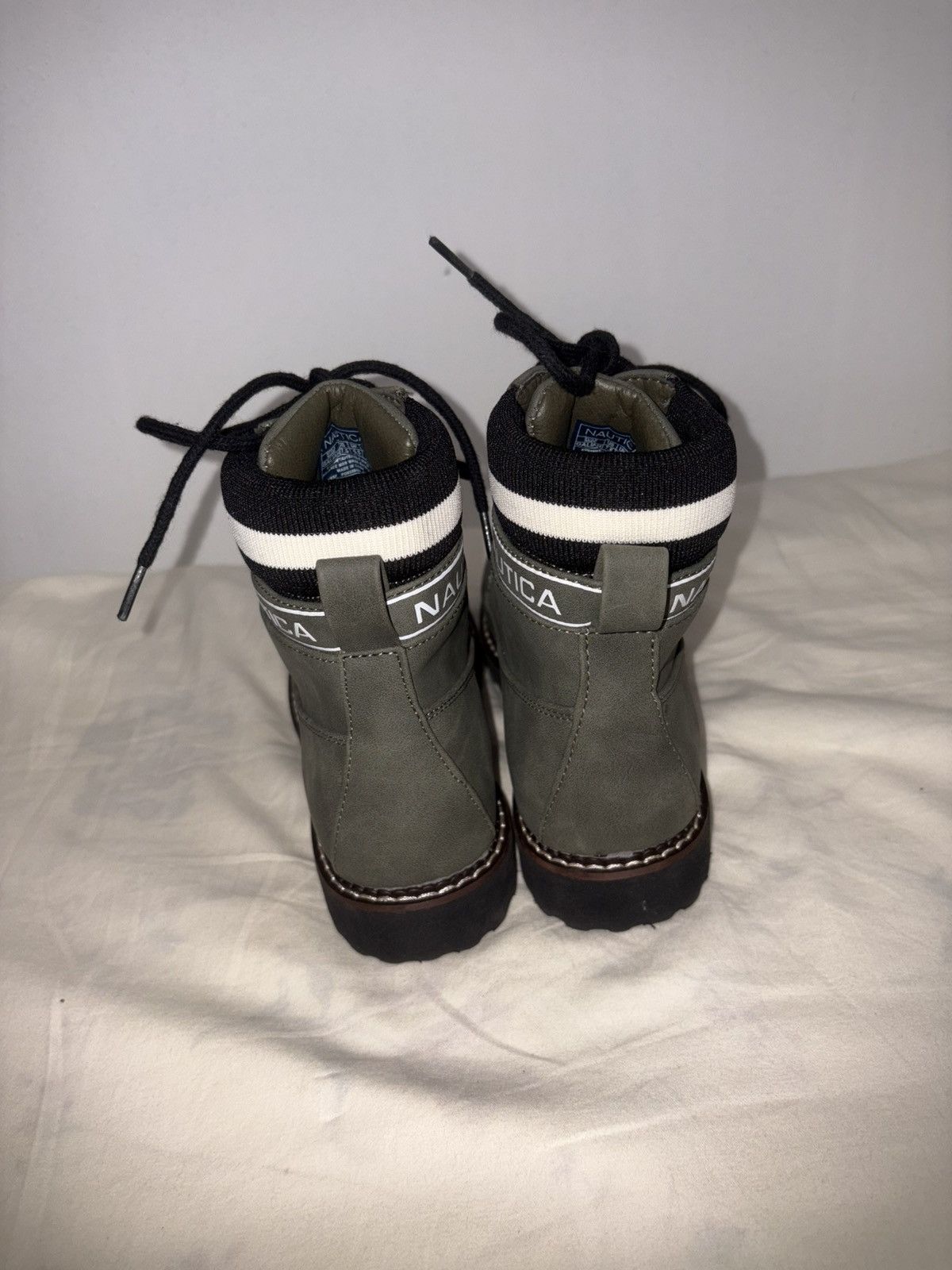 Nautica Nautica Women's Galiah Narrow Calf Combat Boot Sz 7.5 Size US 7.5 / IT 37.5 - 5 Thumbnail