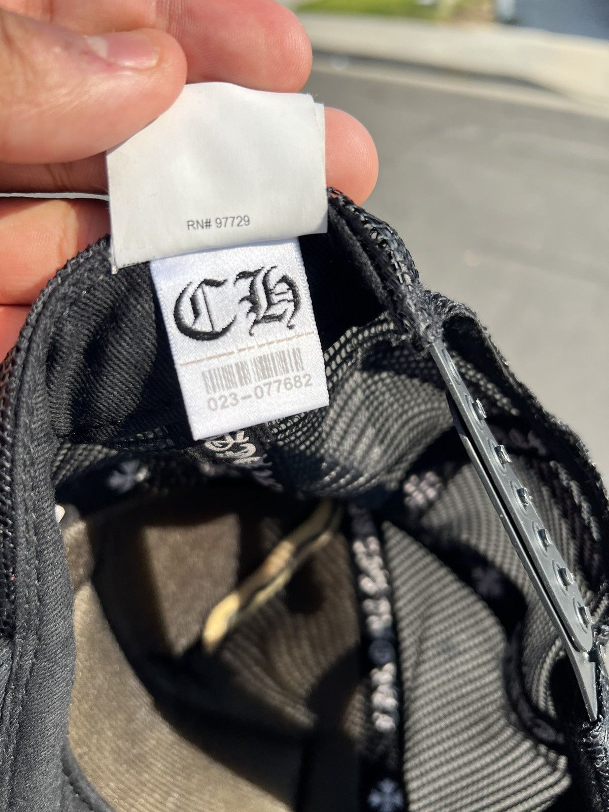 Chrome Hearts Chrome Hearts chompers Hollywood trucker Size ONE SIZE - 6 Thumbnail
