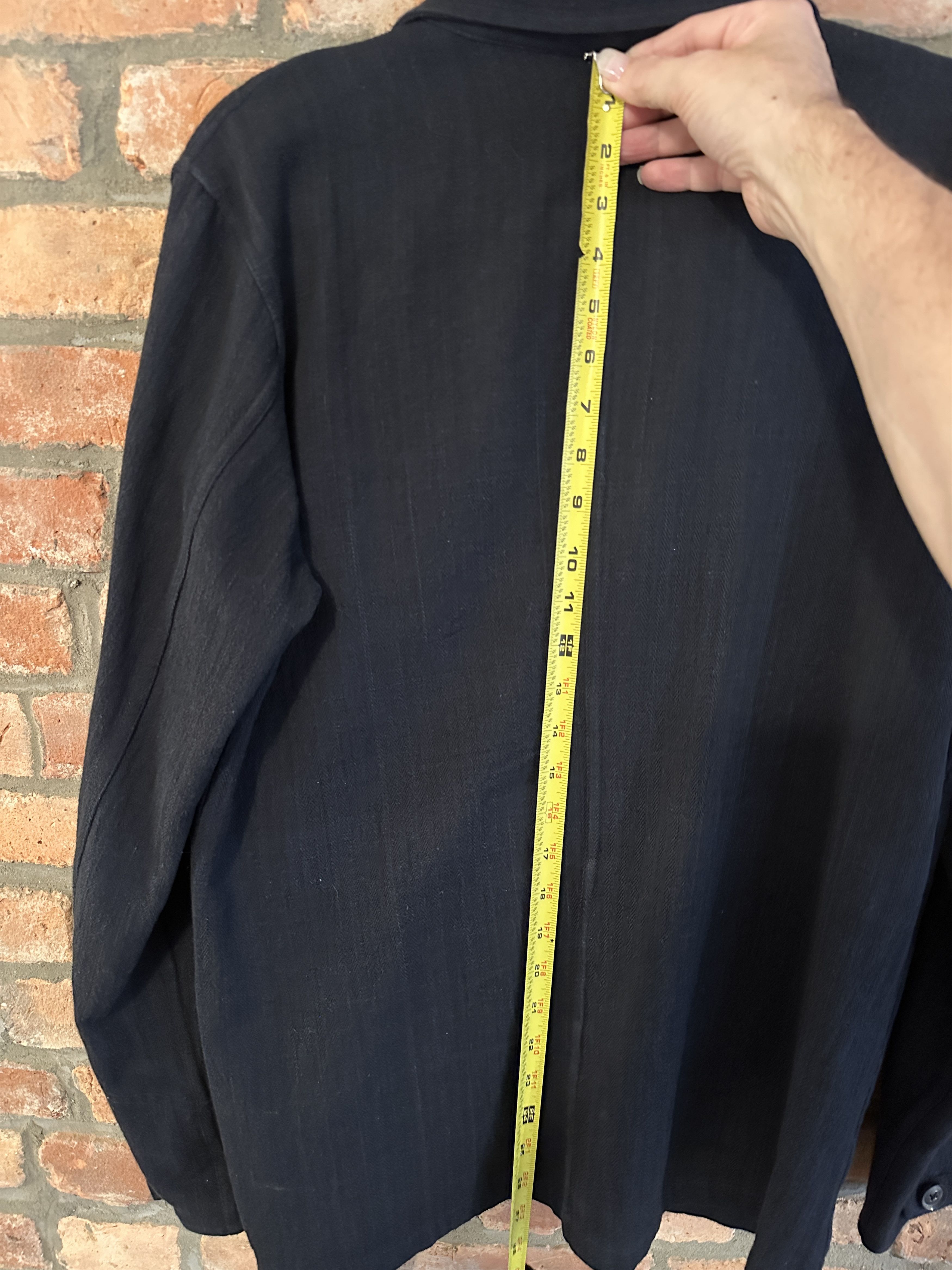 INDI+ASH Indi + Ash Handwoven Blue Indigo Cotton Blazer Medium Size US M / EU 48-50 / 2 - 6 Thumbnail