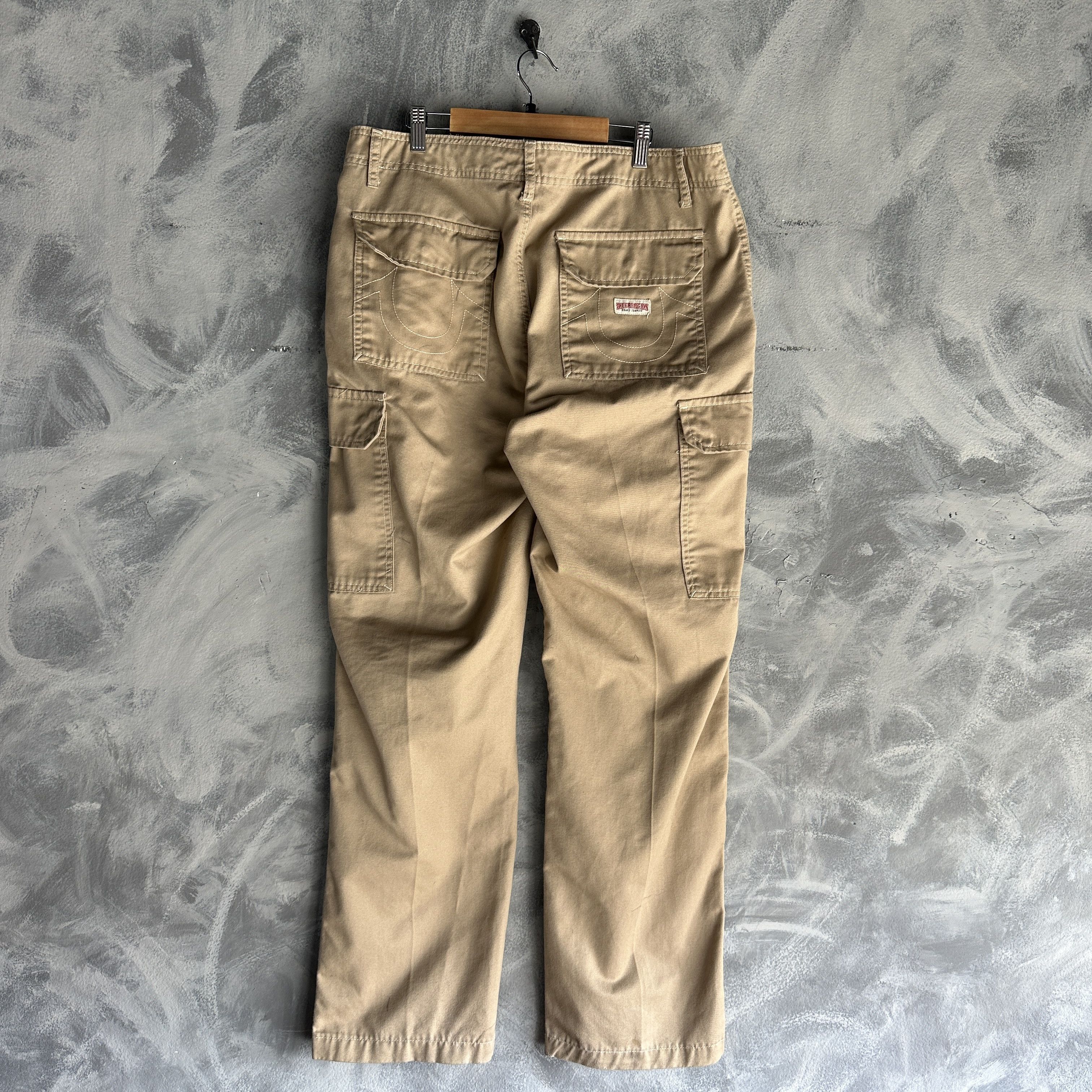 True Religion True Religion Brand Jeans Men's Baggy Cargo Pants Size US 32 / EU 48 - 1 Thumbnail