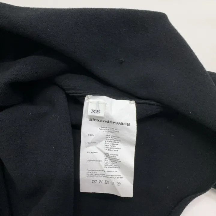 Alexander Wang Alexander Wang Black Logo A-Line Dress - Size XS / US 0-2 / IT 36-38 - 4 Thumbnail