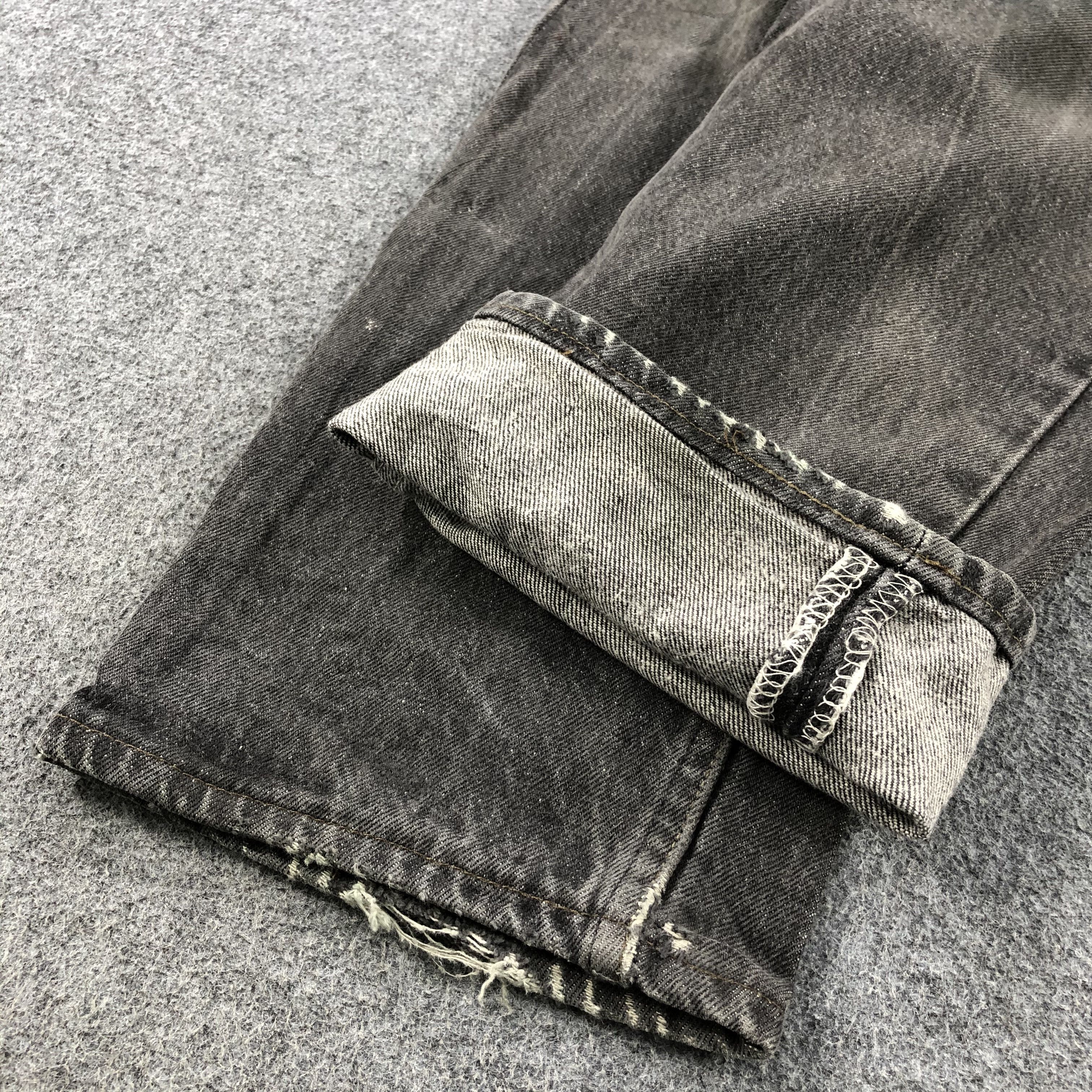 Levi's × Vintage Vintage 90s Distress Levis 501 Jeans-JM1613 Size US 32 / EU 48 - 7 Thumbnail