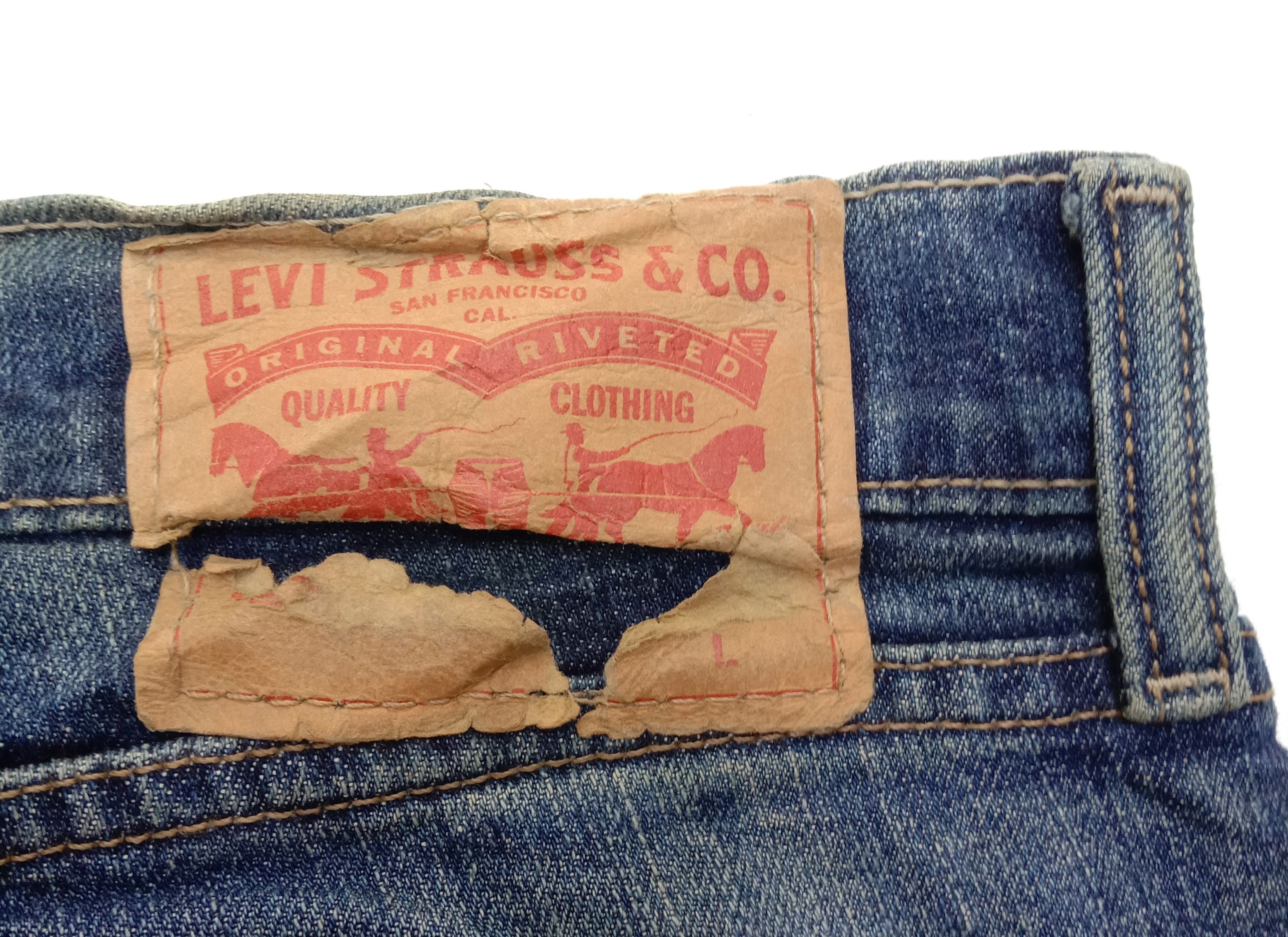 Levi's Vintage Levi's 505 Jeans Rusty Wash Distressed Denim Size US 34 / EU 50 - 15 Thumbnail